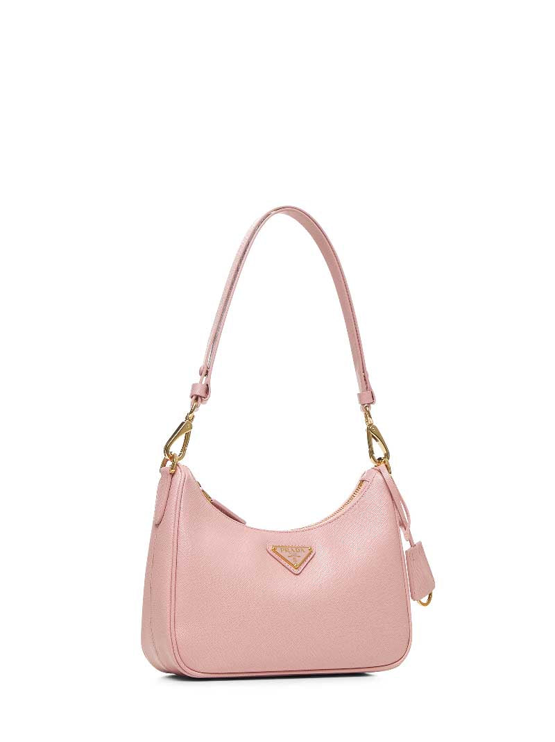 Pink Prada Re-Edition mini bag