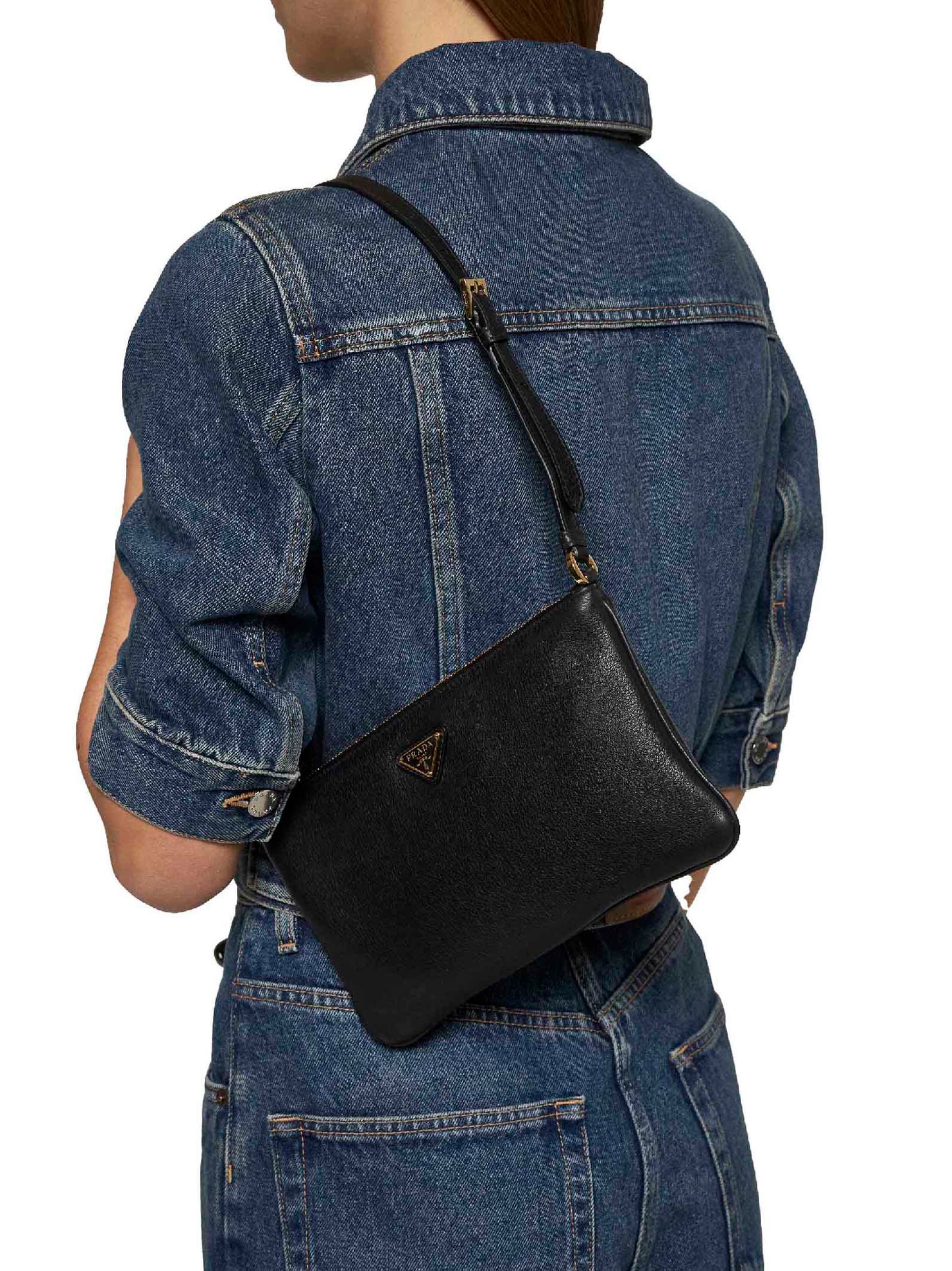 Black shoulder bag