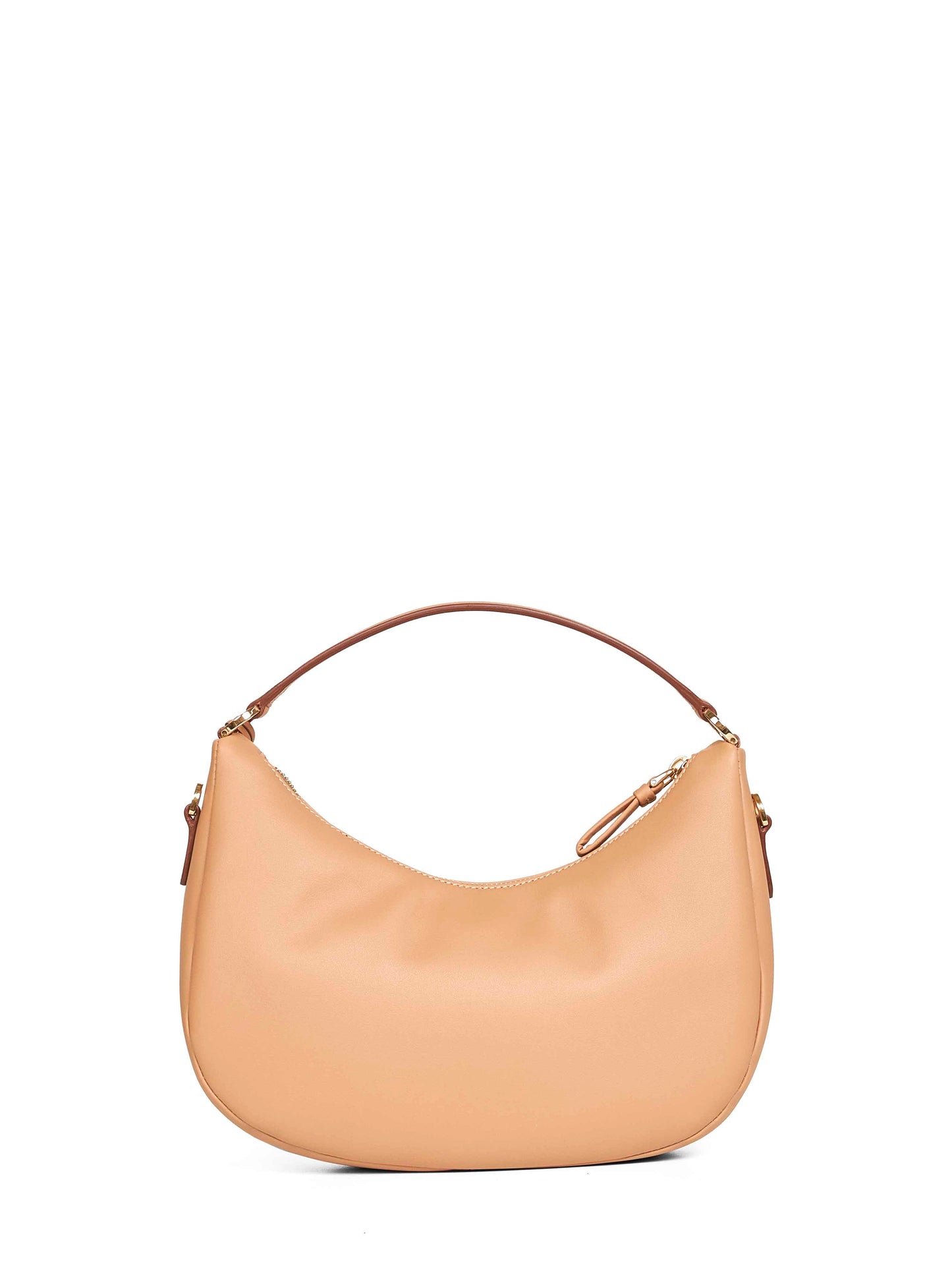 Borsa hobo a spalla naturale