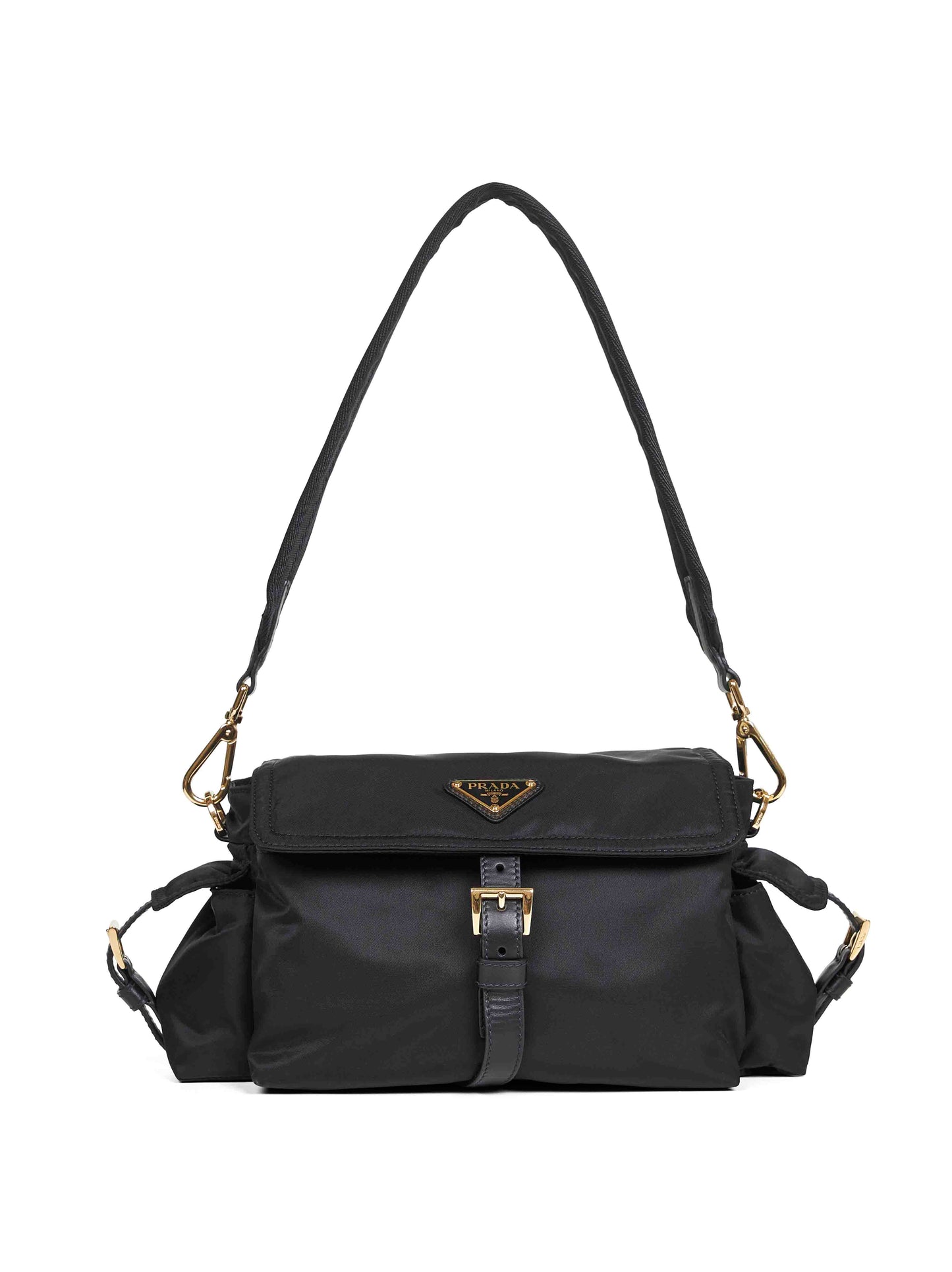 Prada Explore medium black shoulder bag