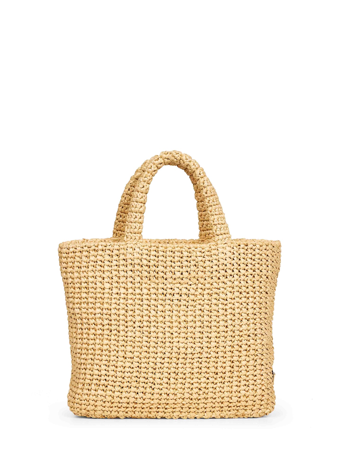 Natural small tote bag