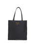 Borsa shopping con tracolla nera