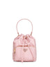 Borsa a secchiello Prada Duet rosa
