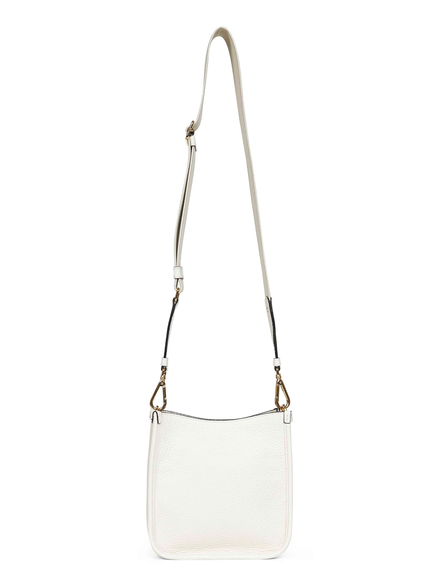 Mini borsa a tracolla bianca<BR/>