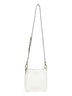 Mini borsa a tracolla bianca<BR/>
