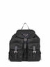 Zaino medium con pouch nero