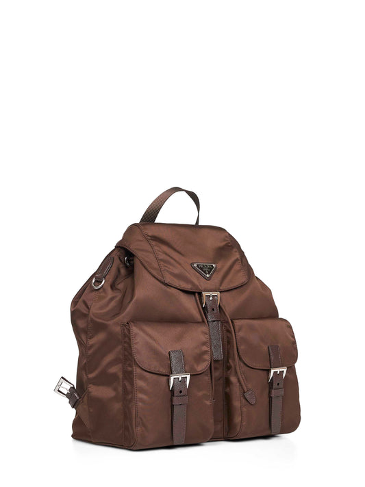 Zaino medium con pouch bruciato