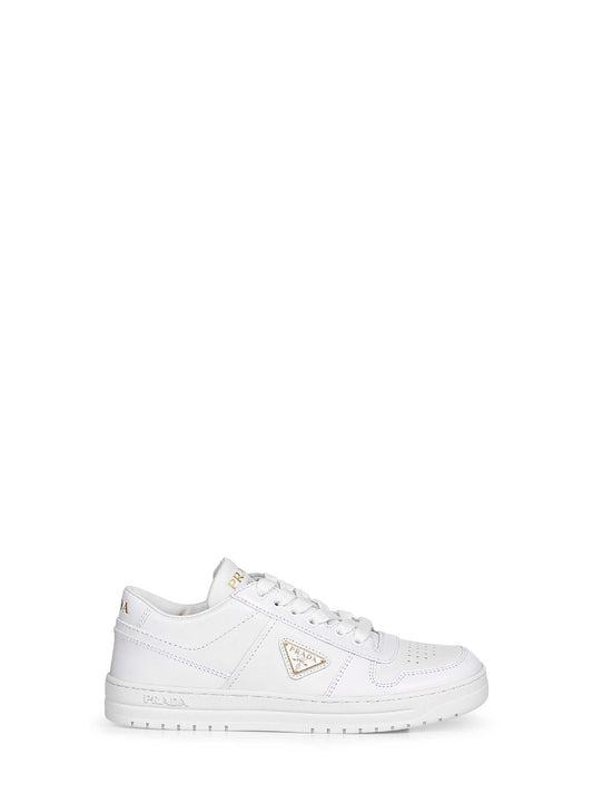 Sneakers Downtown in pelle bianca