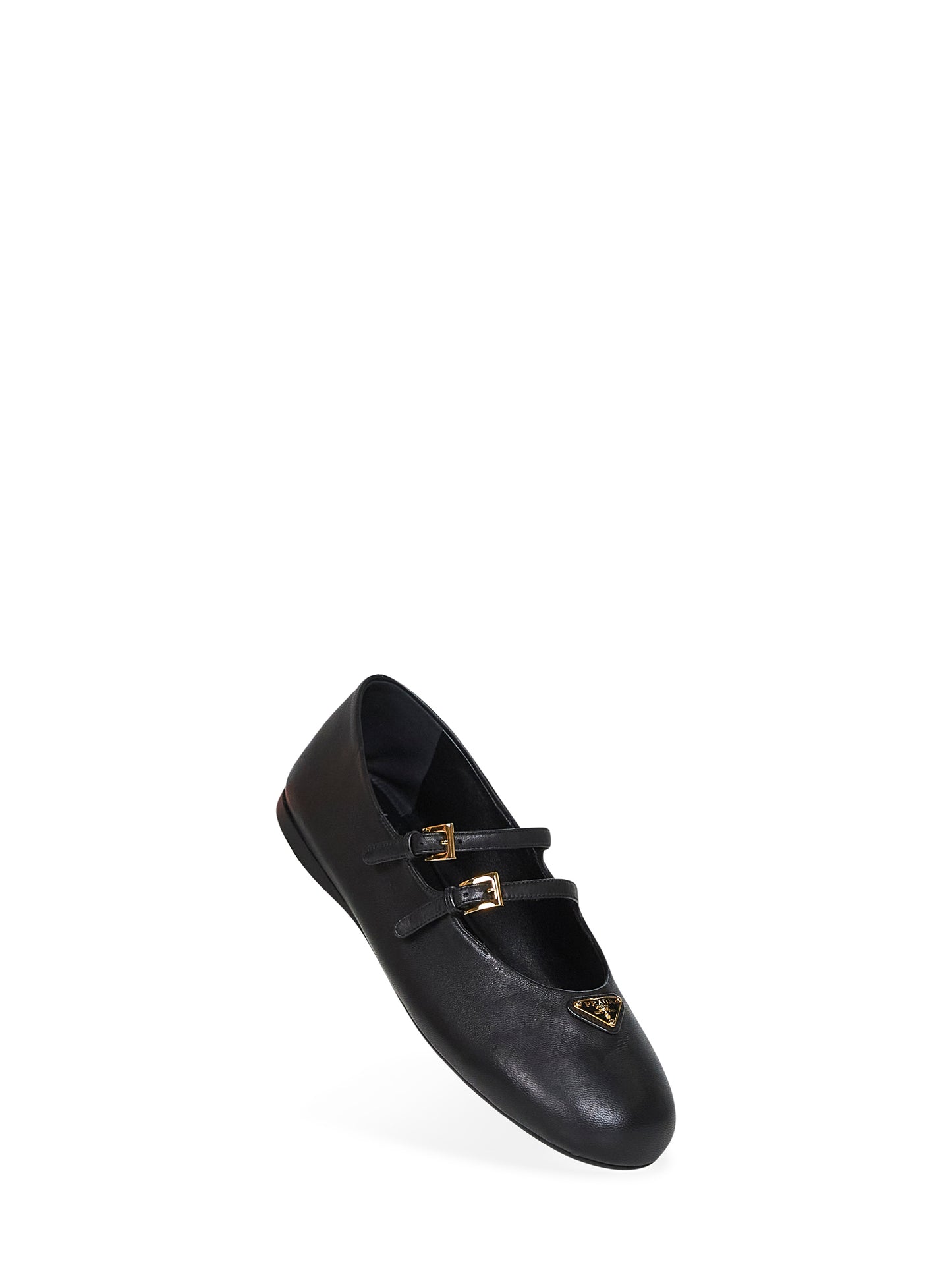 Ballerine in nappa nera