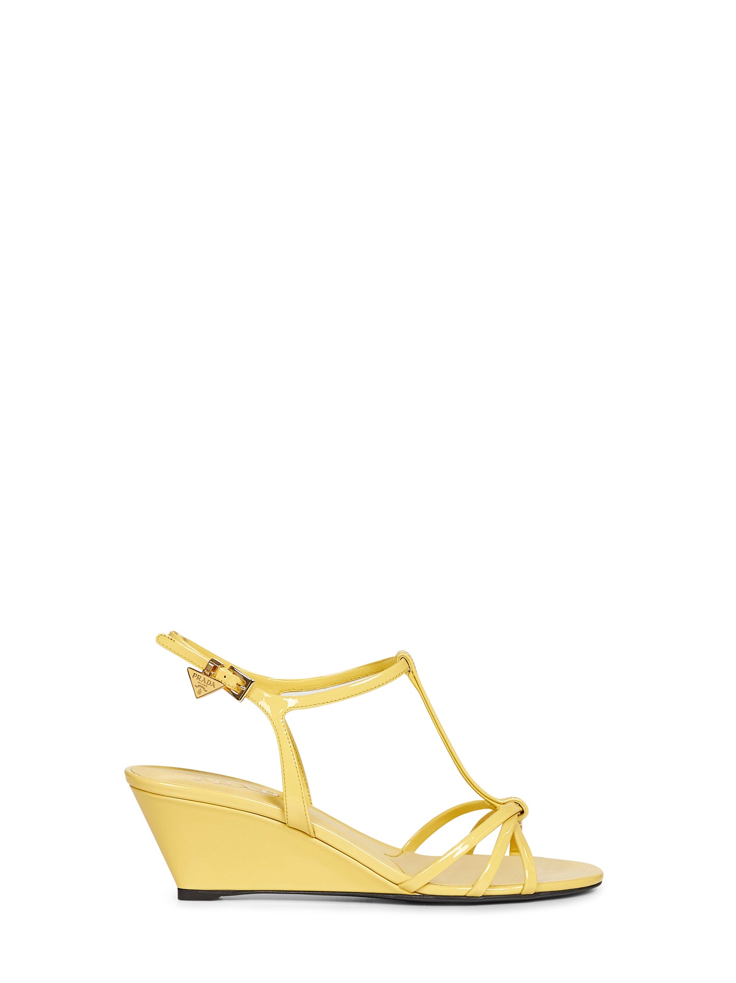 Sandali in vernice ananas