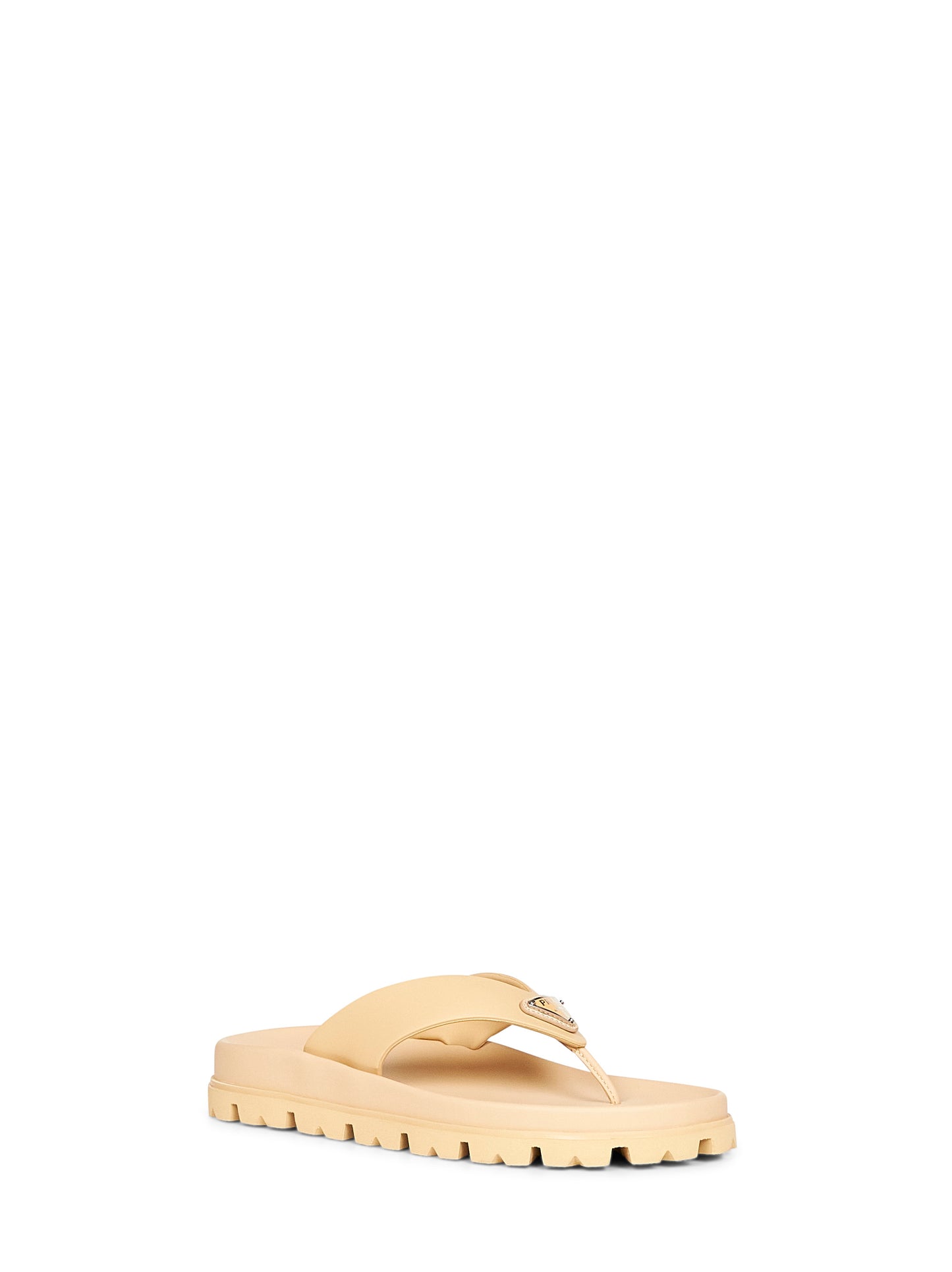 Natural rubber thong sandals