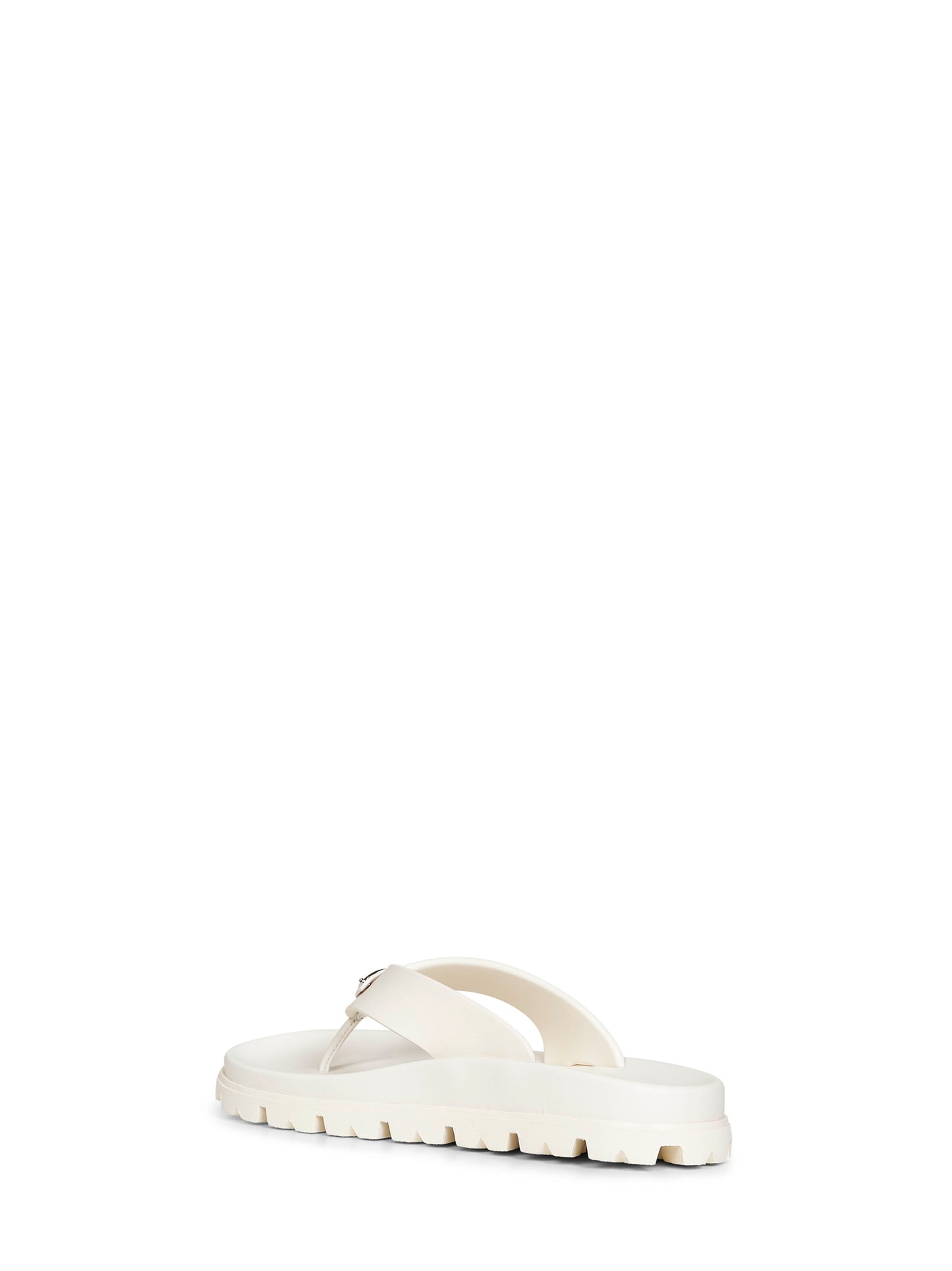 Sandali infradito in gomma avorio