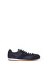 Blue Re-Nylon and suede sneakers