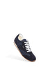 Blue Re-Nylon and suede sneakers
