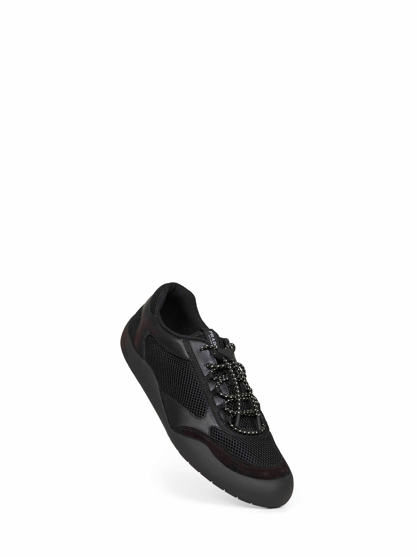 Sneakers Speedrock in pelle e tessuto a rete nero
