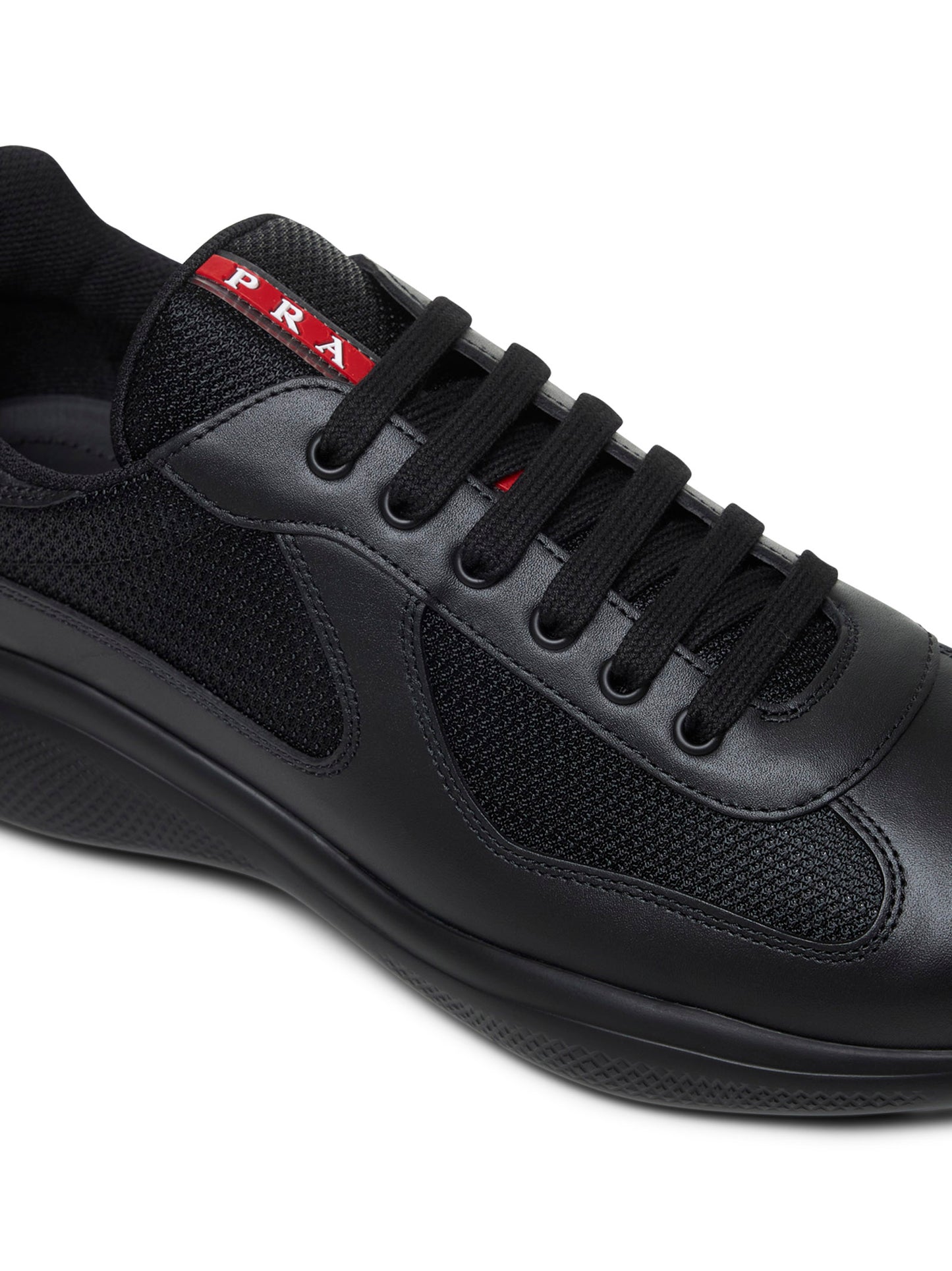 Black Prada America's Cup sneakers