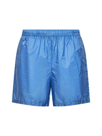 Light blue Re-Nylon swim shorts