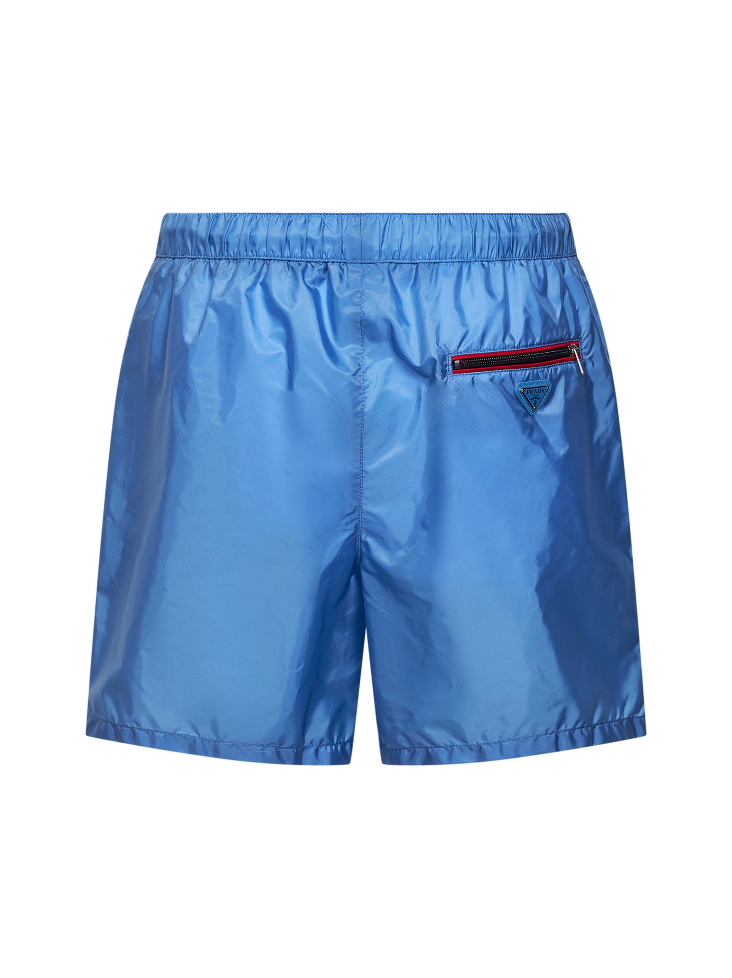 Shorts da mare in Re-Nylon azzurro