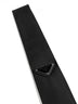 Cravatta in Re-Nylon con placca-logo