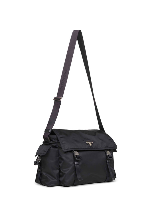 Borsa a spalla Prada Explore nera