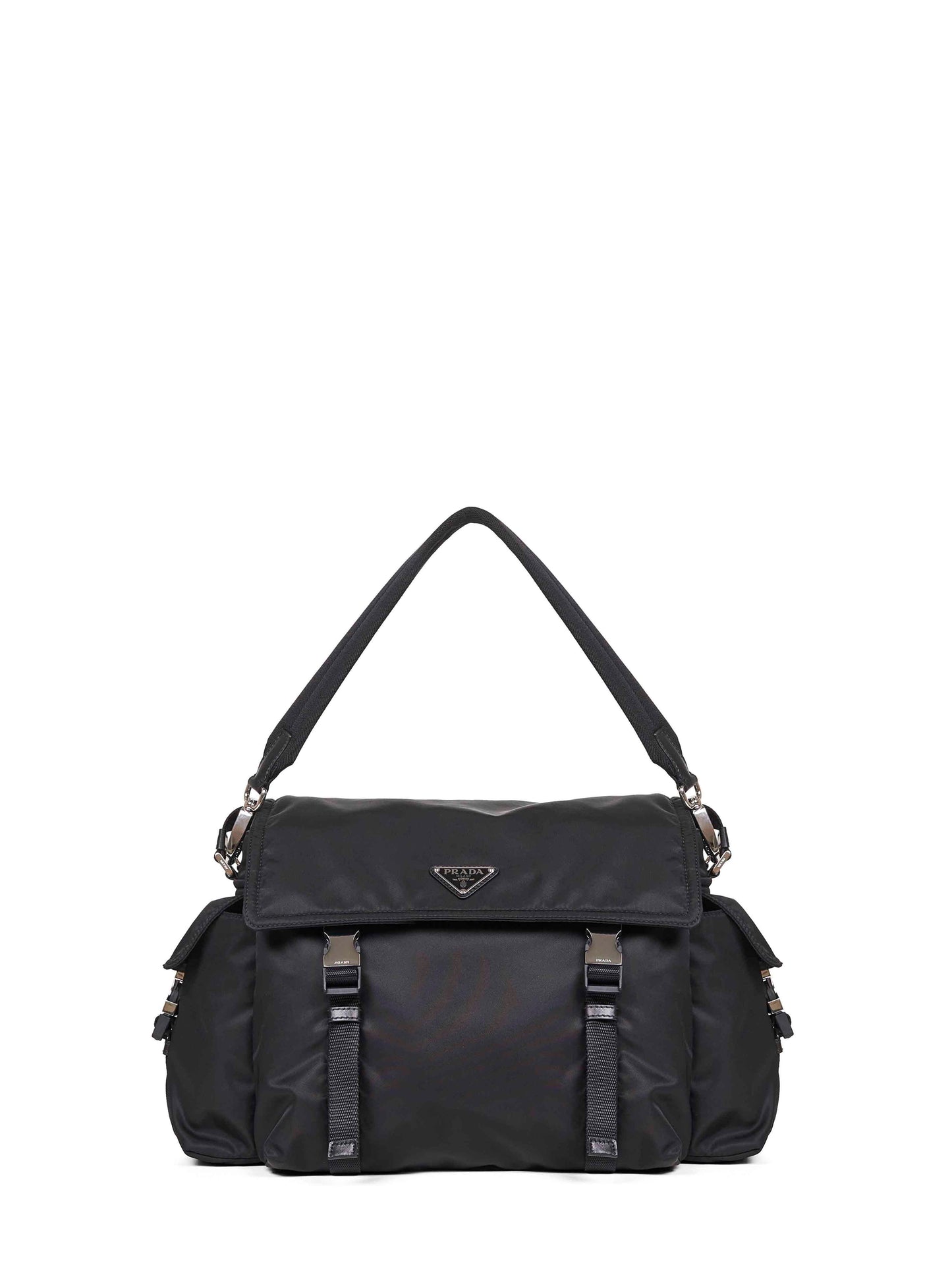 Borsa a spalla Prada Explore nera