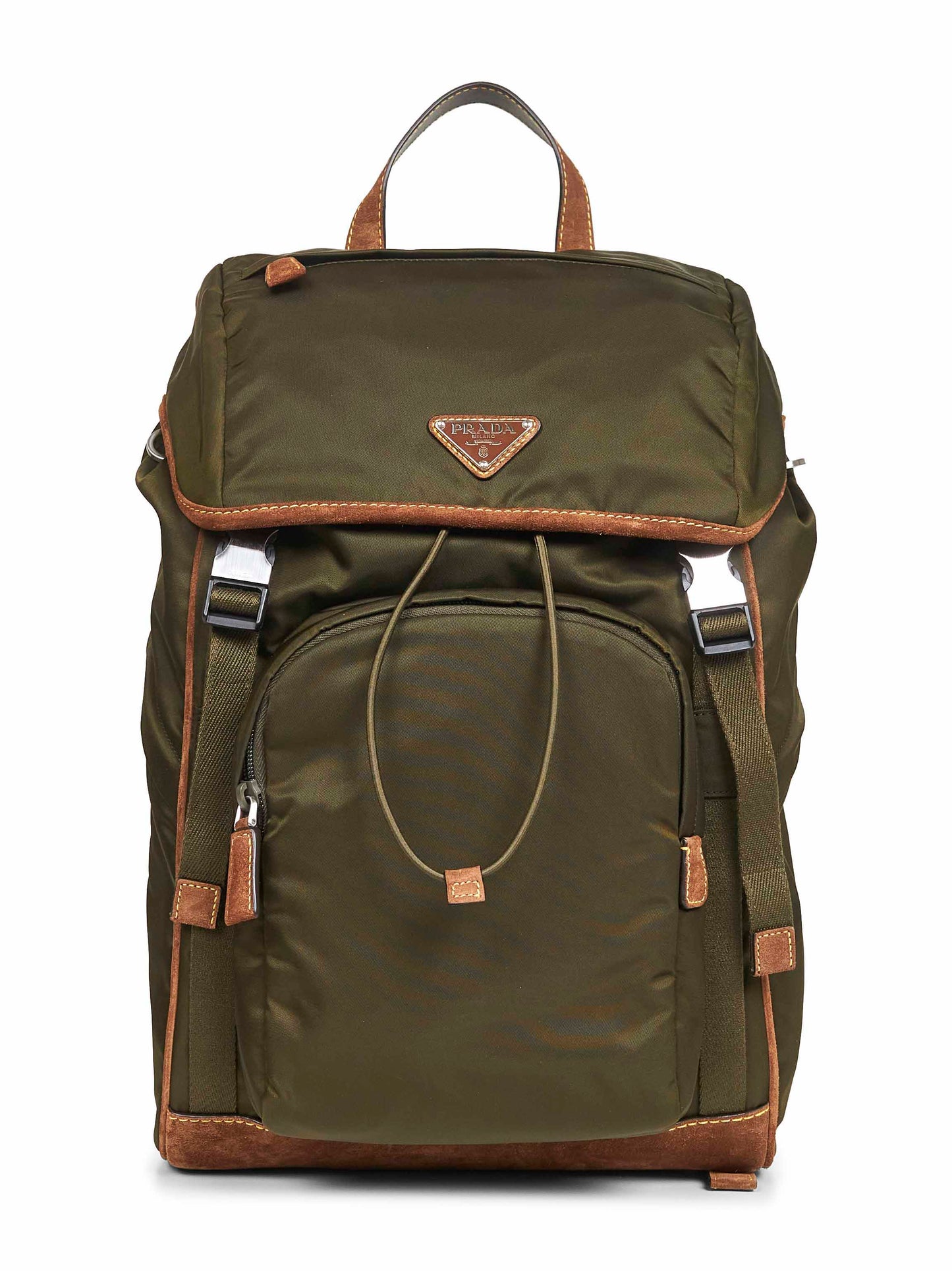 Green Re-Nylon backpack