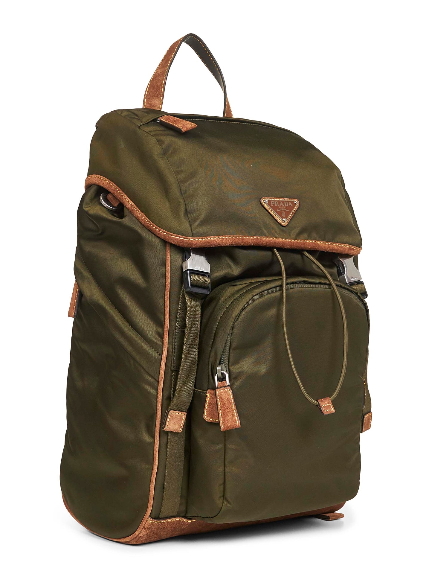 Green Re-Nylon backpack