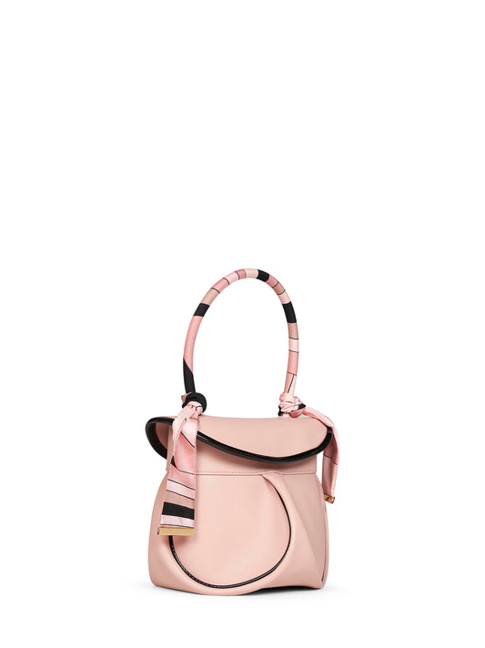 Borsa a mano La Pupa  rosa cipria