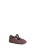 Chocolate brown suede Speedcat Ballet ballet flats
