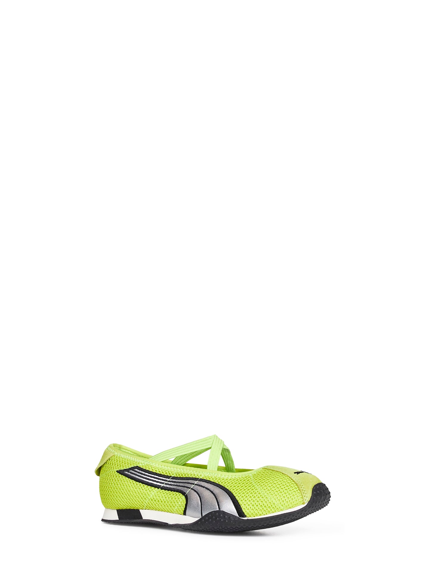 Lime smash mesh H-Street ballet flats