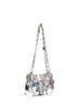 Silver Silver Sparkle Discs Nano shoulder bag