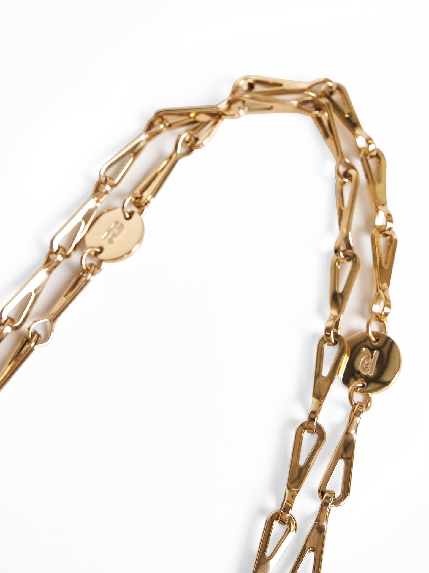 Gold Gold Sparkle Discs Nano shoulder bag