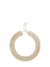Light gold metal discs 1969 jewel belt <BR/>