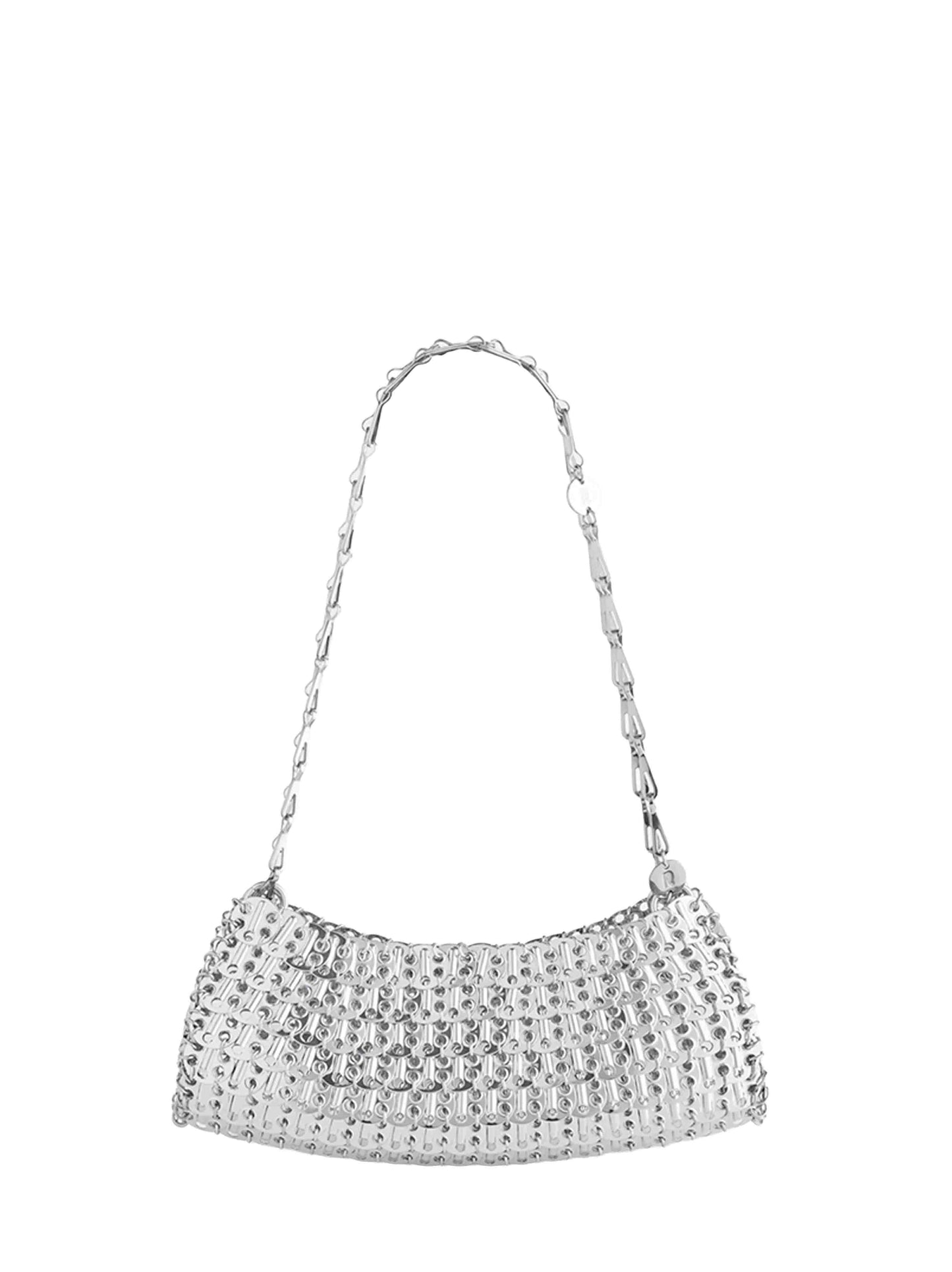 Borsa a spalla 1969 clutch argento