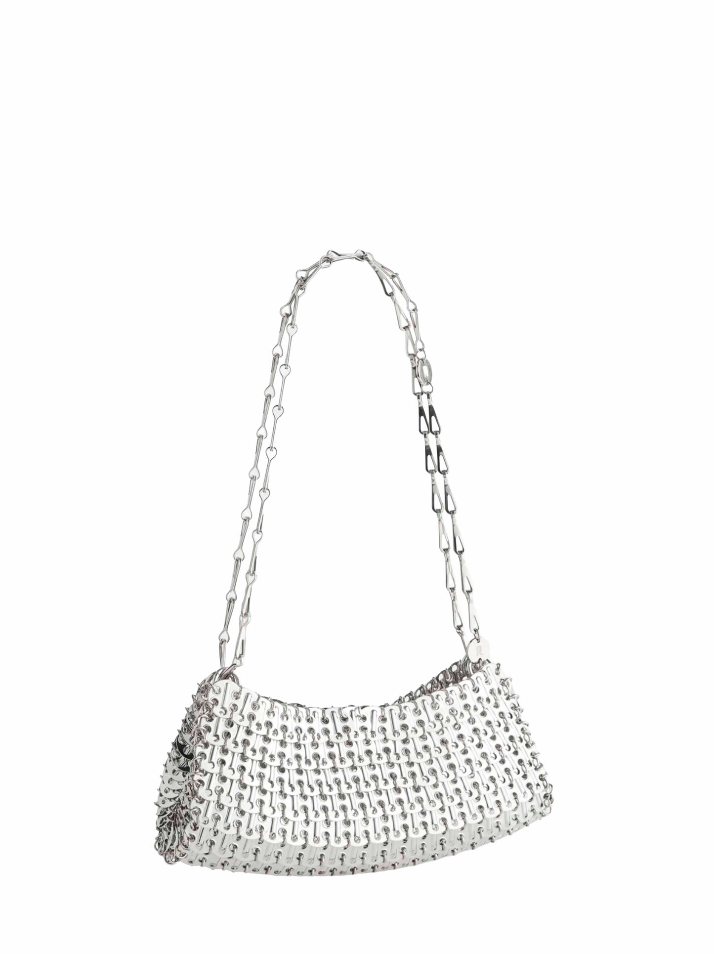 Borsa a spalla 1969 clutch argento