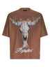 Dusty brown jersey British Cowboys T-shirt