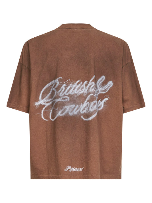 Dusty brown jersey British Cowboys T-shirt