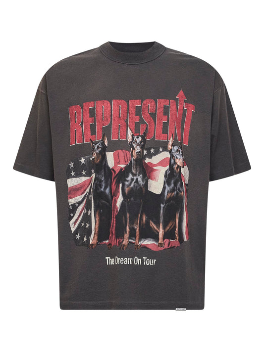 Grey jersey The American Dream On Tour T-shirt