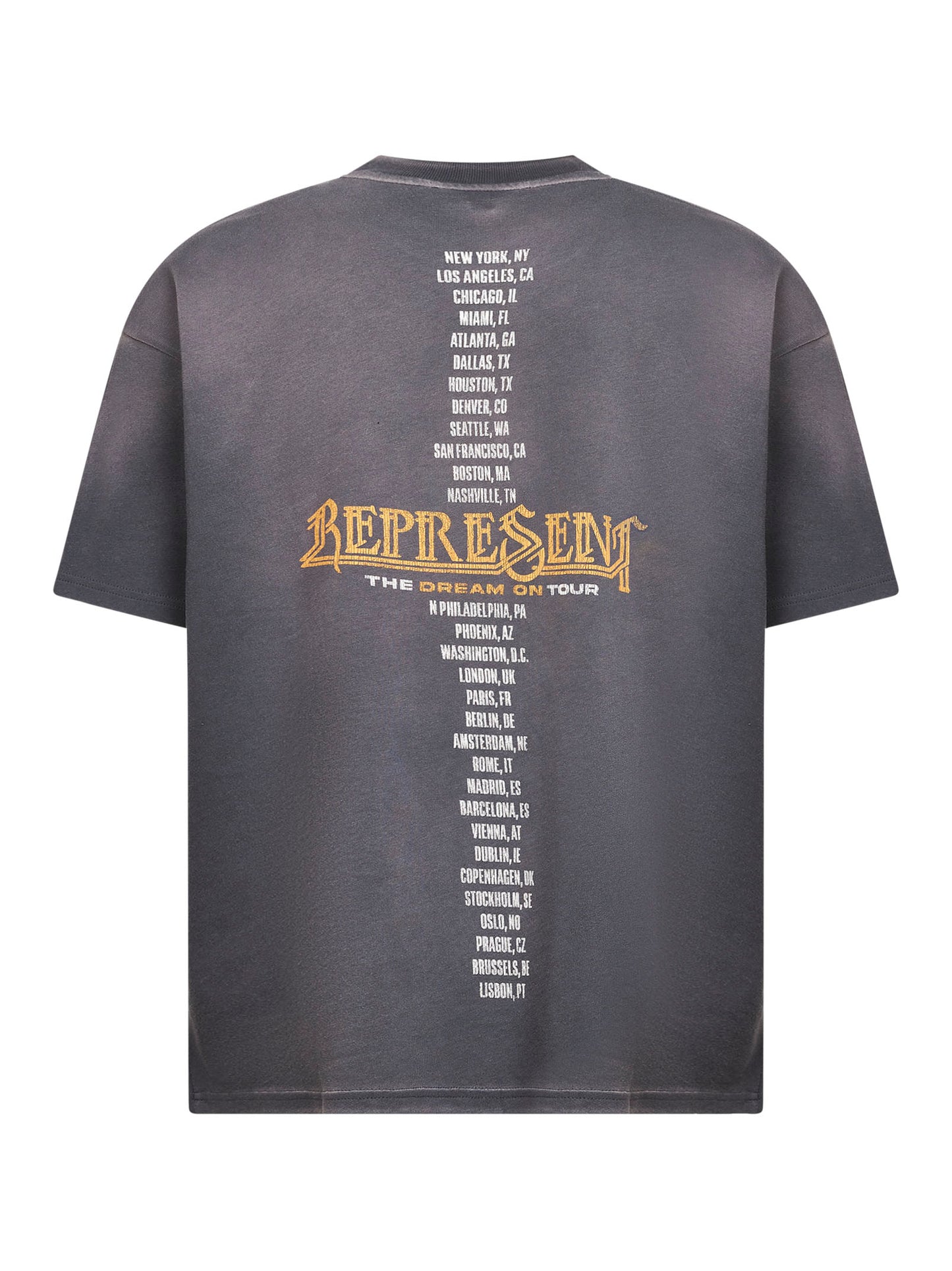 Grey cotton jersey Golden Tour T-shirt