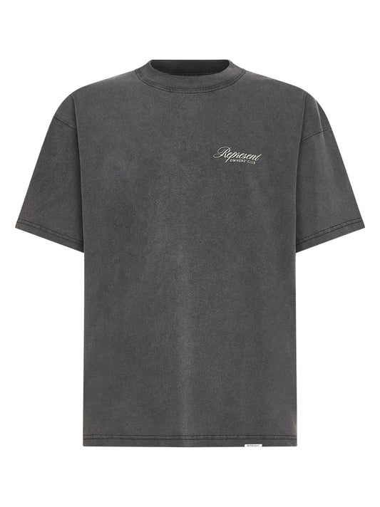 Vintage grey Represent Owners Club Script T-shirt