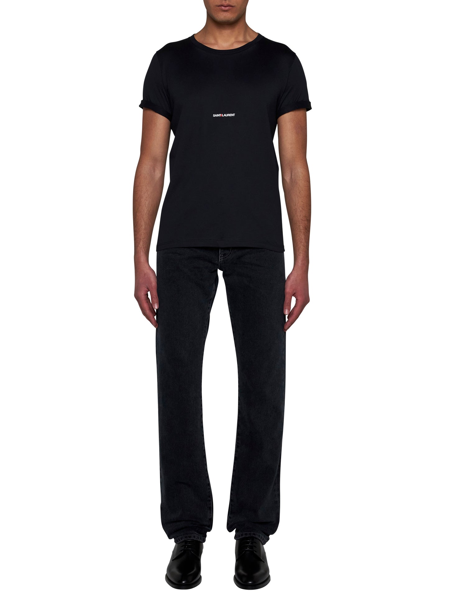 T-shirt in cotone con logo