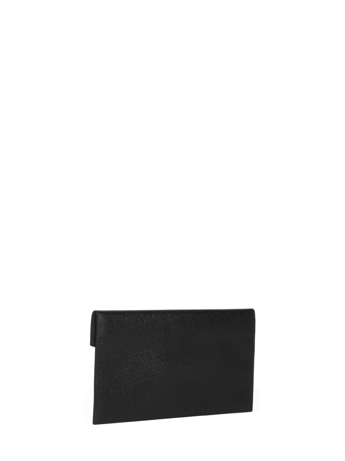 Pochette UPTOWN in pelle goffrata grain de poudre