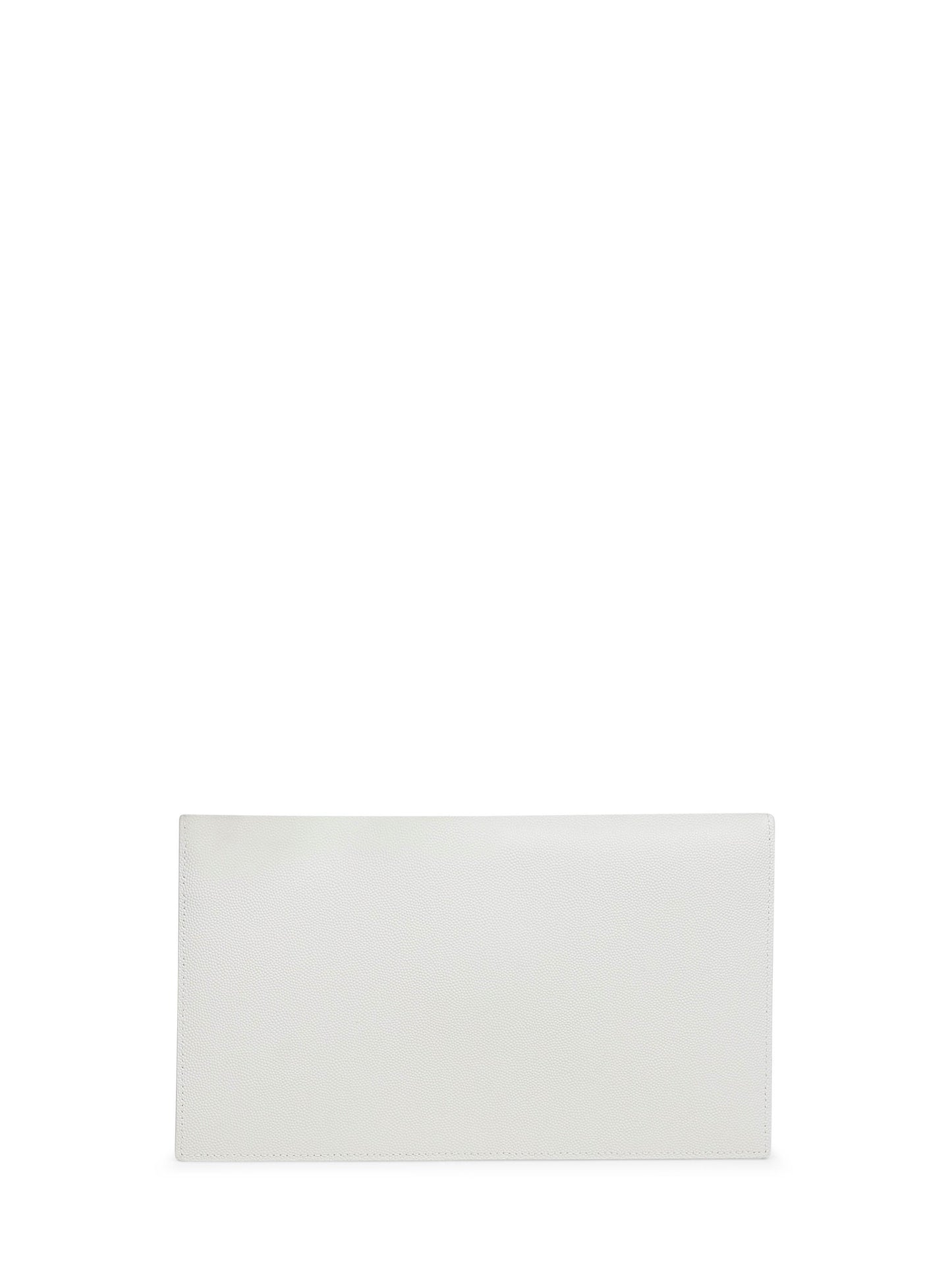 Cream soft Uptown clutch bag