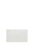 Cream soft Uptown clutch bag