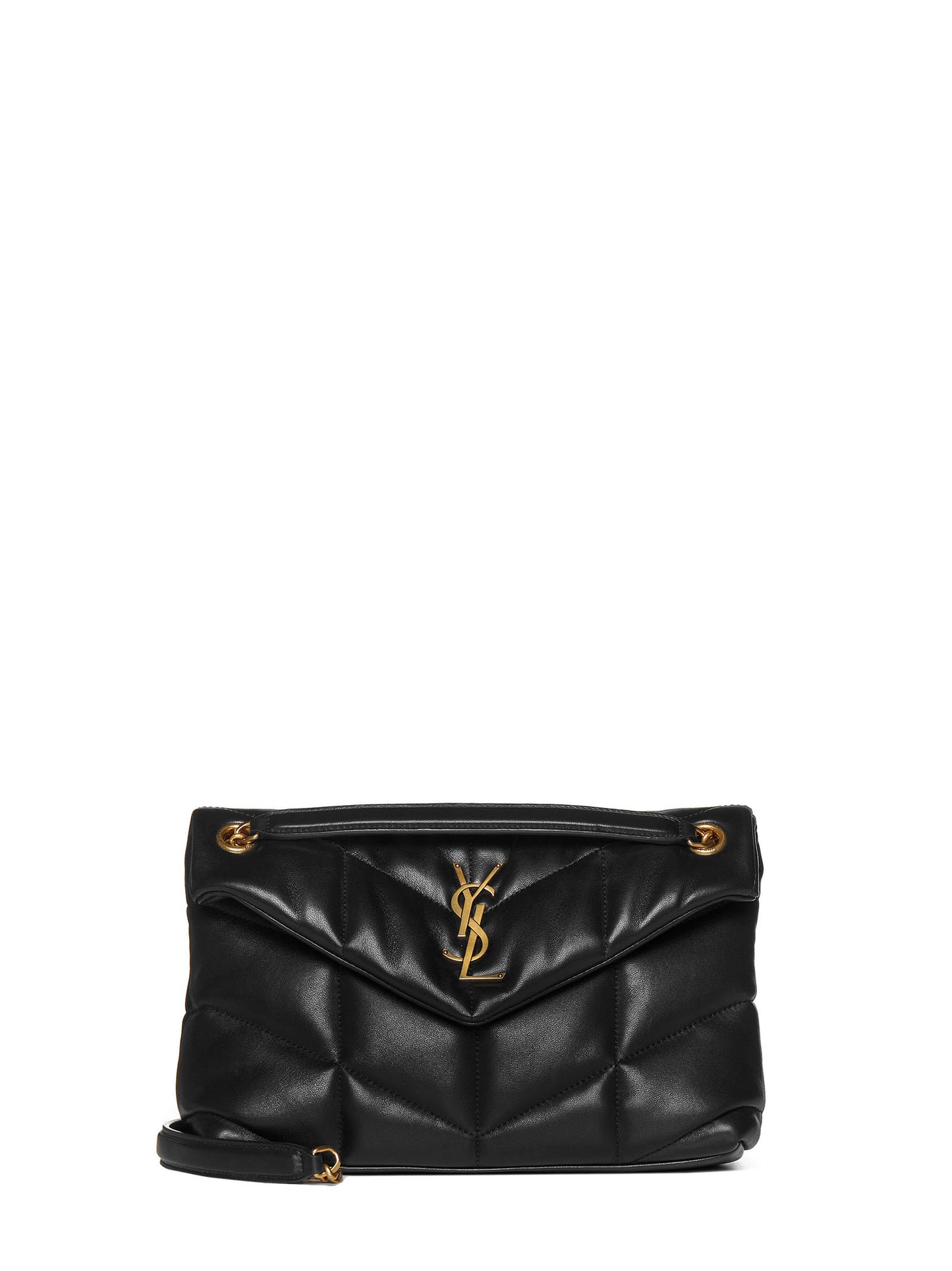 Small puffer in quilted nappa