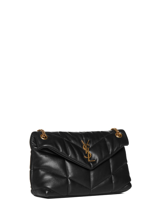 Small puffer in quilted nappa