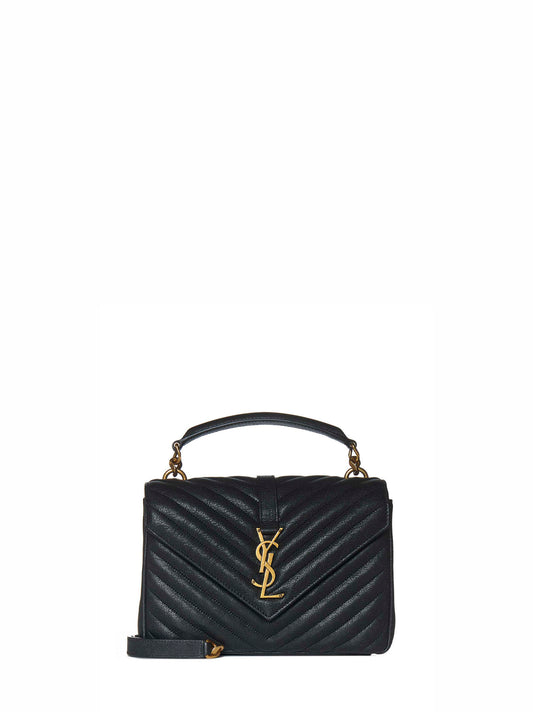 Medium College in quilted leather