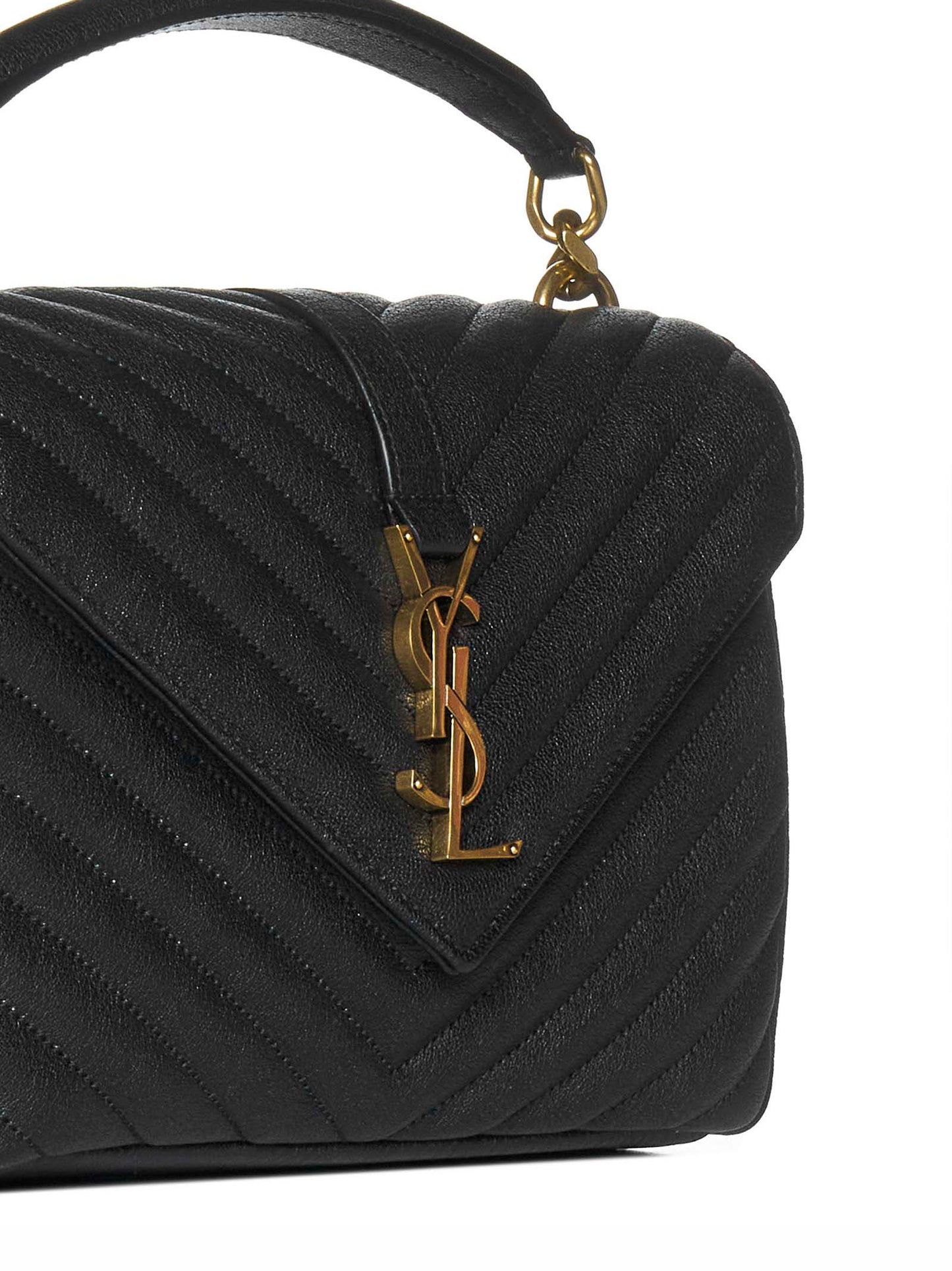 Medium College in quilted leather