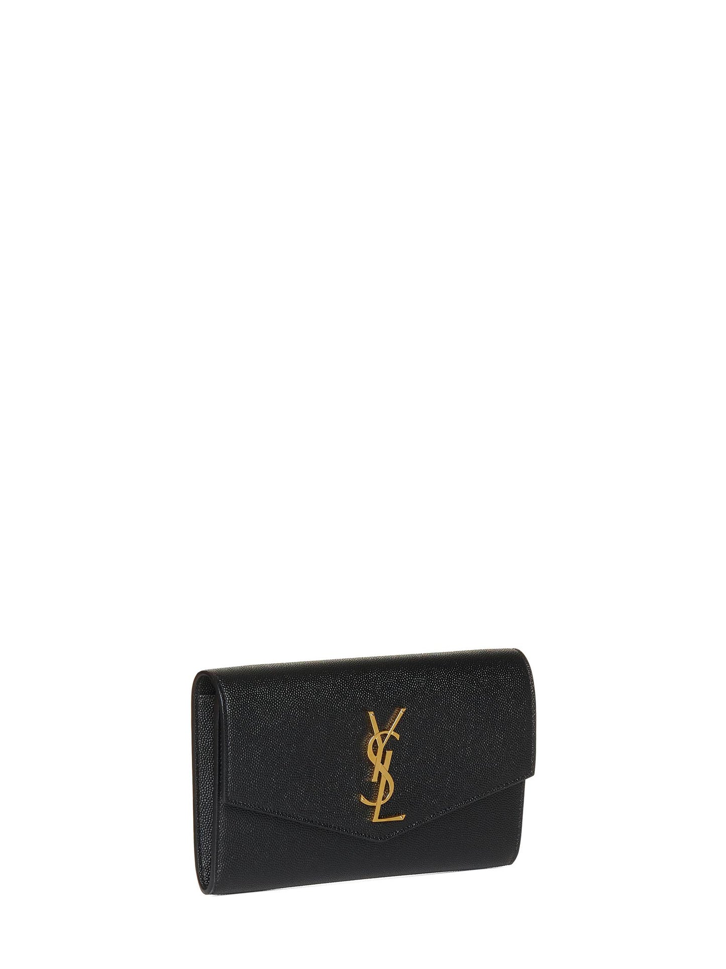 Uptown leather chain wallet bag by Saint Laurent