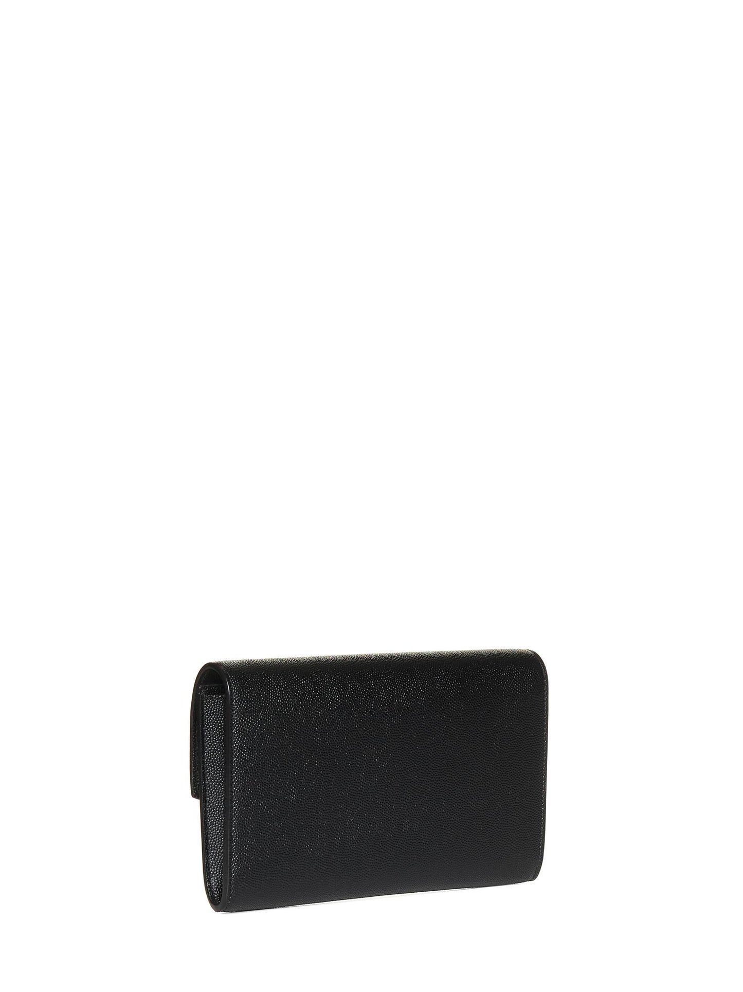 Uptown leather chain wallet bag by Saint Laurent